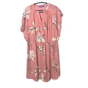 APT 9 Pink Floral Dress XXL